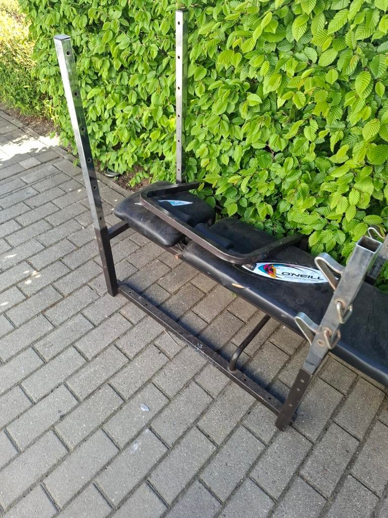 Gratis fitness bankje [Staat in de weg moet dringen weg], Sports & Fitness, Équipement de fitness, Enlèvement, Utilisé, Jambes