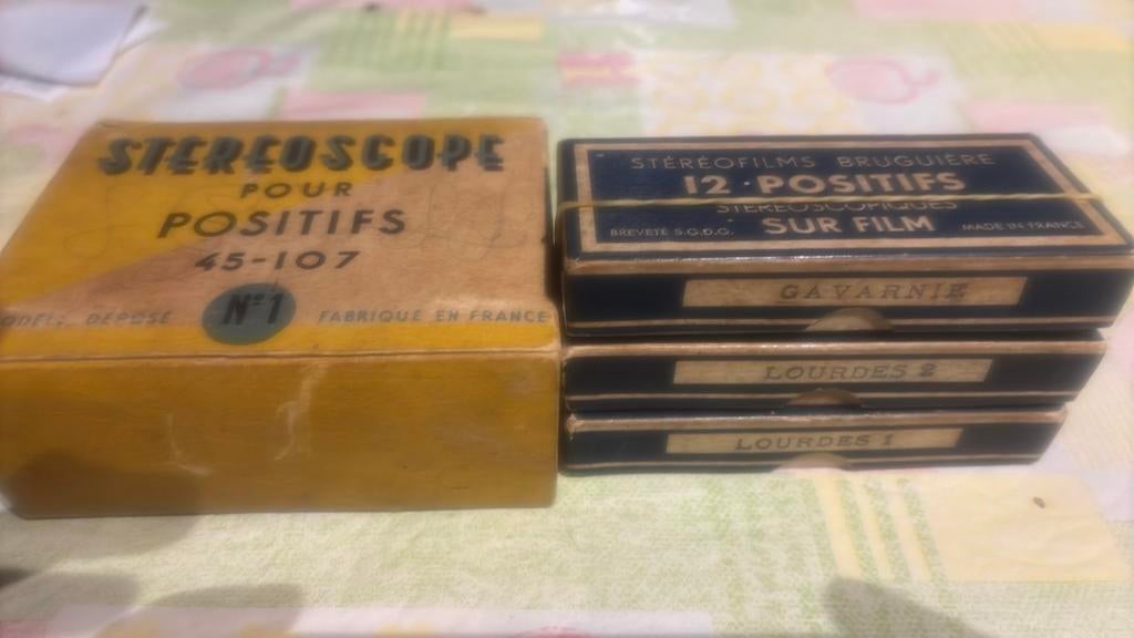 Stereoscope pour posities45-107, Ophalen, Verzamelalbums, Zo goed als nieuw, Origineel