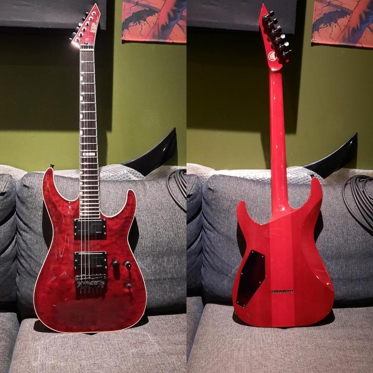 ESP NT2 TE KOOP!, Musique & Instruments, Instruments à corde | Guitares | Électriques, Utilisé, Solid body, Autres marques, Enlèvement