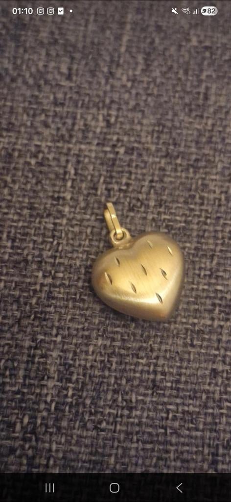 Goudhangertje  8 karaat, Handtassen en Accessoires, Kettinghangers, Ophalen, Goud, Goud