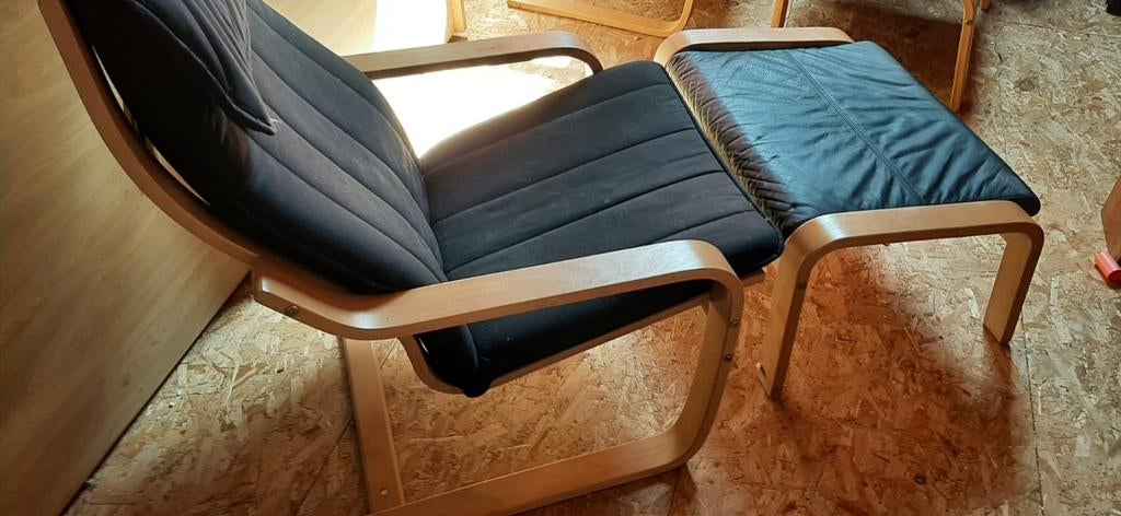 Zetel met voetenbankje, Enlèvement, Tissus, Deux