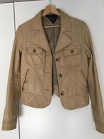 Lederen vest beige Tommy hilfiger maat 6, Tommy hilfiger, Enlèvement ou Envoi, Beige, Comme neuf