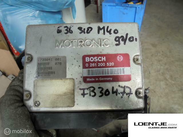 Ecu BMW e36 318i m40 0261200520, Gebruikt, Ophalen of Verzenden, BMW, BMW