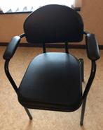 Toiletstoel, Huis en Inrichting, Stoelen, Ophalen, Zo goed als nieuw, Zwart