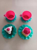 Speelgoedkeuken accessoire - kopjes en koekjes, Ophalen, Zo goed als nieuw, Kunststof, Speelkeuken-accessoire