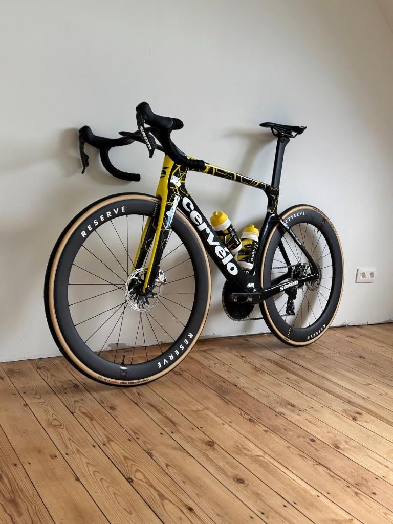 Racefiets Cervélo S5 van Wout Van Aert | Giro 2025, Fietsen en Brommers, Ophalen, Zo goed als nieuw