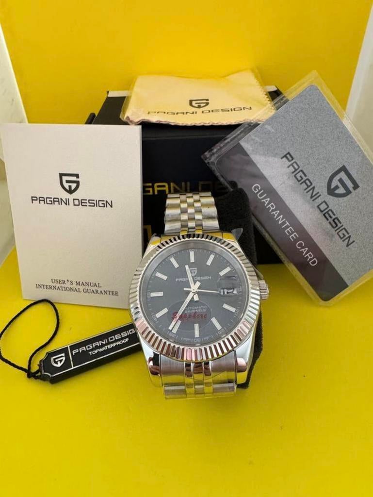 Pagani Design Automatic Dress Watch (Blue Dial), Handtassen en Accessoires, Horloges | Heren, Nieuw, Overige merken, Ophalen of Verzenden