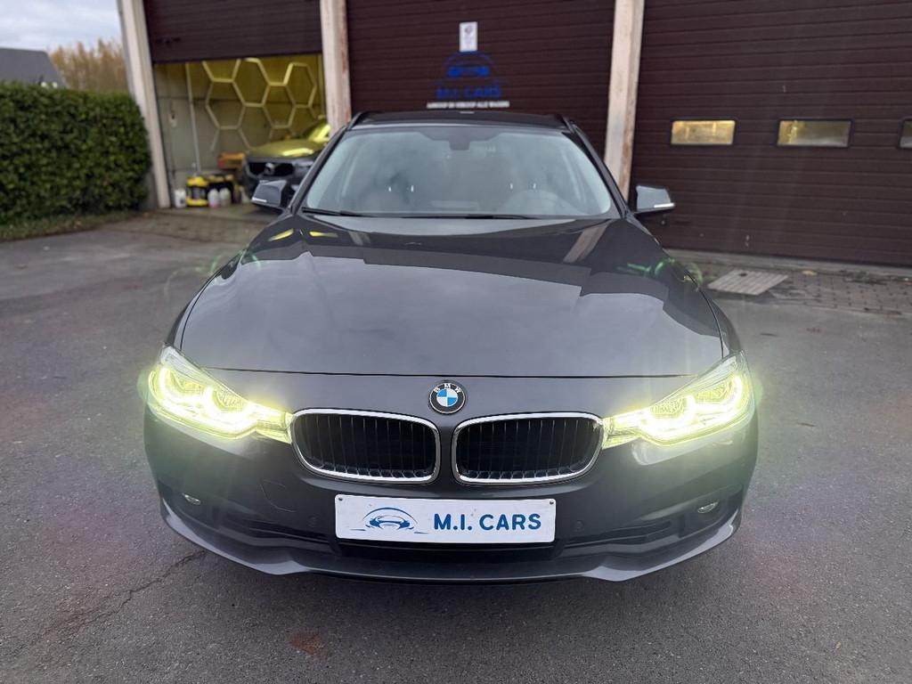 BMW 3 Serie 320 Touring 320 i Advantage GVV, Autos, Argent ou Gris, Entreprise, Noir, 5 portes