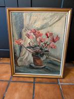 Olieverf, boeket bloemen, 45 x 55, Ophalen