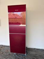 Vrijstaande frigo/diepvriezer Brandt donkerrood, Ophalen, Zo goed als nieuw