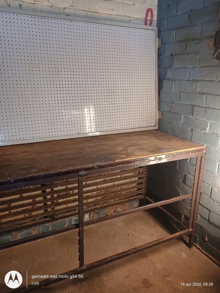 Werkbank, Ophalen, Gebruikt, 170 cm of meer