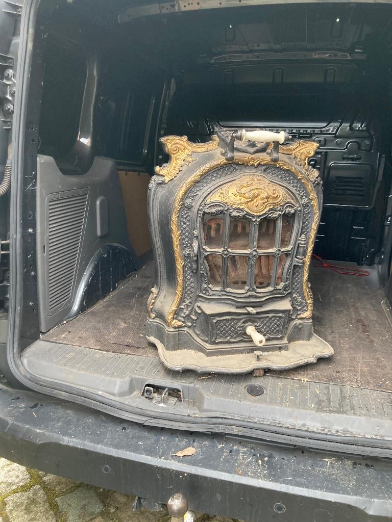pipowagen woonwagen kolenkachel kachel salemander, Ophalen, Kolenkachel