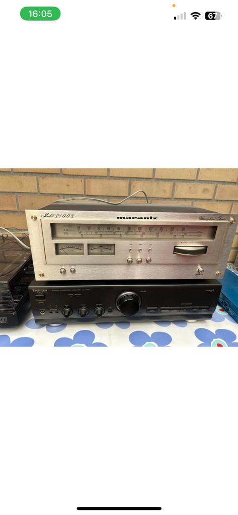 Tuner Marantz, Enlèvement, Comme neuf