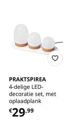 Praktspirea gezellige oplaadbare lampjes, Huis en Inrichting, Lampen | Overige, Ophalen of Verzenden, Gebruikt, Modern Ikea