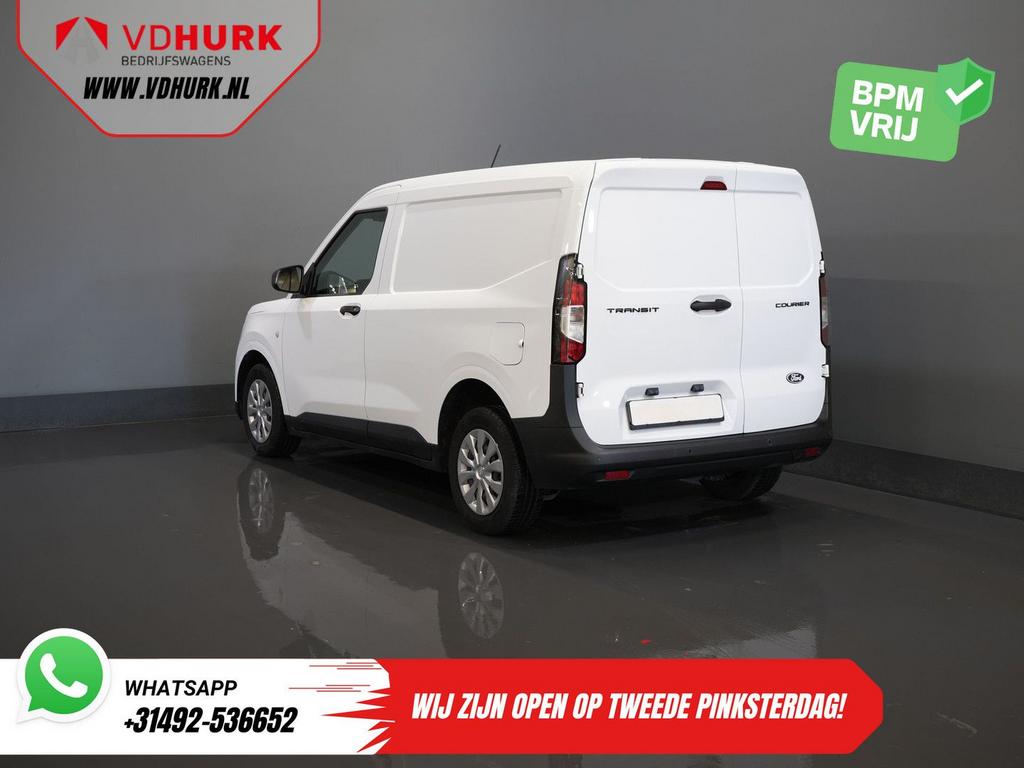 Ford Transit Courier 1.0 Trend 100 pk BENZINE BPM VRIJ! Gara, Parkeersensor, Wit, Bedrijf, Handgeschakeld