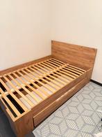 Cadre de lit, Beige, Enlèvement, 200 cm, Bois