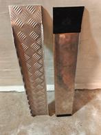 Oprij platen alu. 82 cm l 15 cm br., Ophalen, Zo goed als nieuw