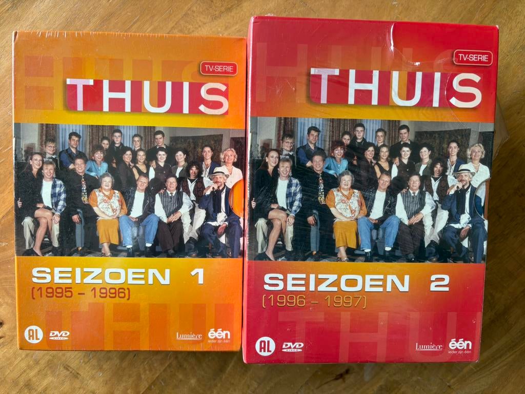DVD Box Thuis seizoen 1 en 2, Tous les âges, Coffret, Autres genres, Enlèvement
