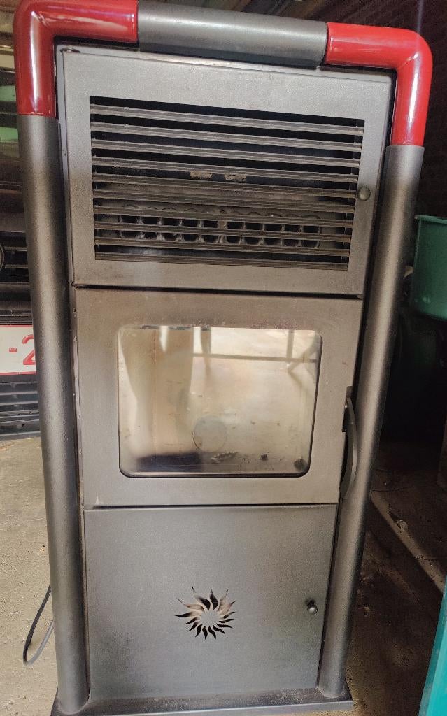 Pelletkachel CS Thermos Sara 8.5kW, Huis en Inrichting, Kachels, Ophalen, Gebruikt, Overige brandstoffen, Pelletkachel