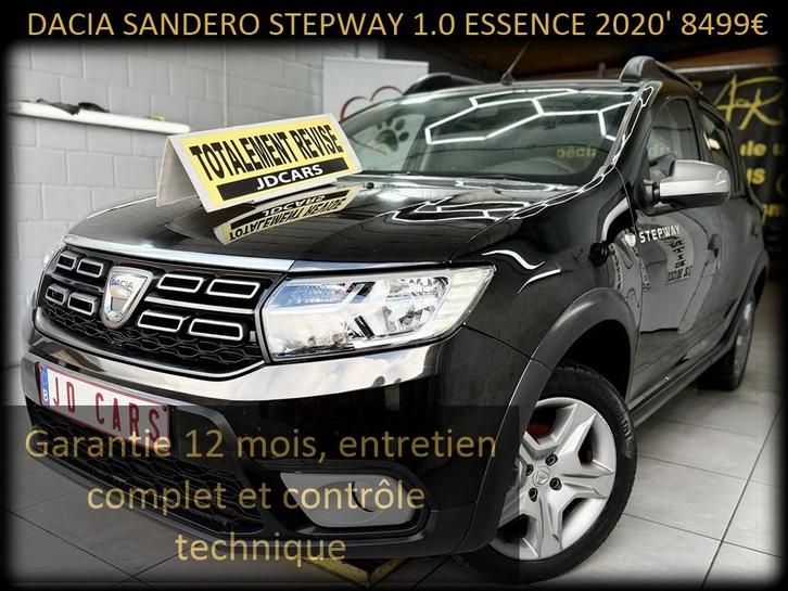 DACIA SANDERO STEPWAY 1.0I 49MKM‼️ GARANTIE 1AN CTOK‼️, Auto's, Dacia, Bedrijf, Te koop, Sandero, ABS, Airbags, Airconditioning