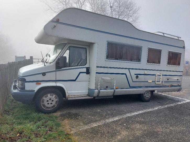 mobilhome alcôve Peugeot Pilote, Caravanes & Camping, Camping-cars, Particulier, jusqu'à 6, Alcôve, Pilote, Autres marques, Diesel