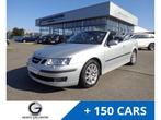 Saab 9-3 Cabrio 1.8t Vector Aut. 96dkm TOPSTAAT !, Automaat, 4 zetels, Zwart, Cabriolet