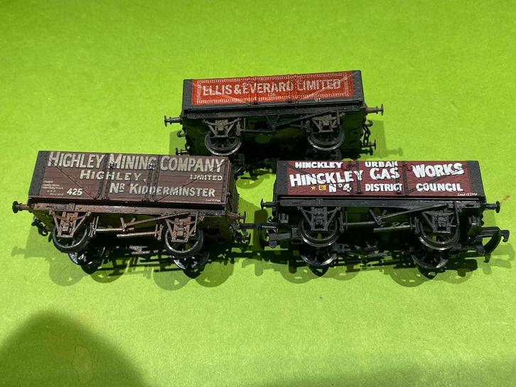 Treinwagons, Verzamelen, Spoorwegen en Tram, Gebruikt, Trein, Schaalmodel, Ophalen of Verzenden