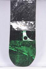 Snowboard 160 BURTON RADIUS WIDE, noir/vert, Sports & Fitness, Snowboard, Enlèvement ou Envoi, Utilisé, Fixations