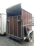 Paarden remorque, Animaux & Accessoires, Chevaux & Poneys | Semi-remorques & Remorques, Enlèvement, Utilisé, Bois, Remorque 2 chevaux