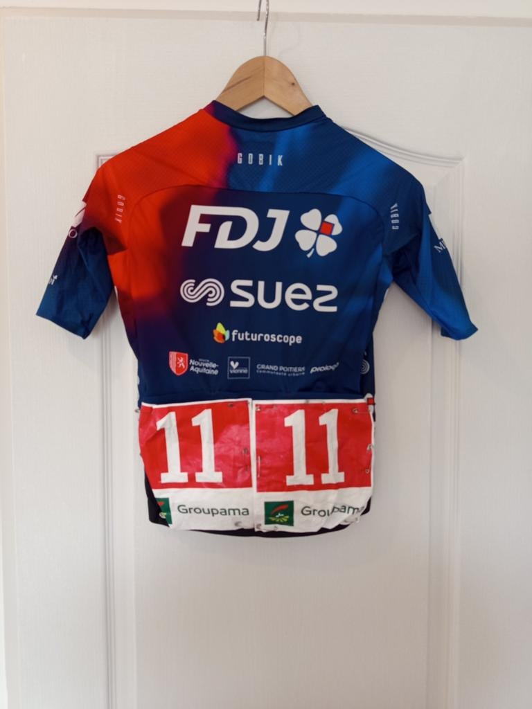 FDJ Suez fietsshirt voor dames, Verzenden
