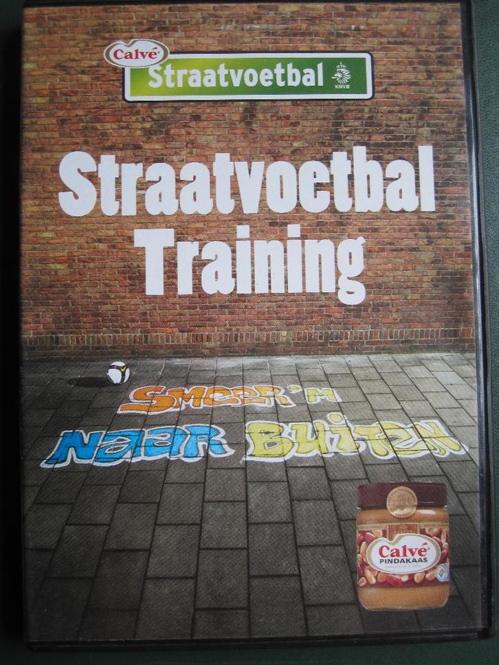 Straatvoetbal training, Cd's en Dvd's, Dvd's | Sport en Fitness, Zo goed als nieuw, Cursus of Instructie, Voetbal, Alle leeftijden