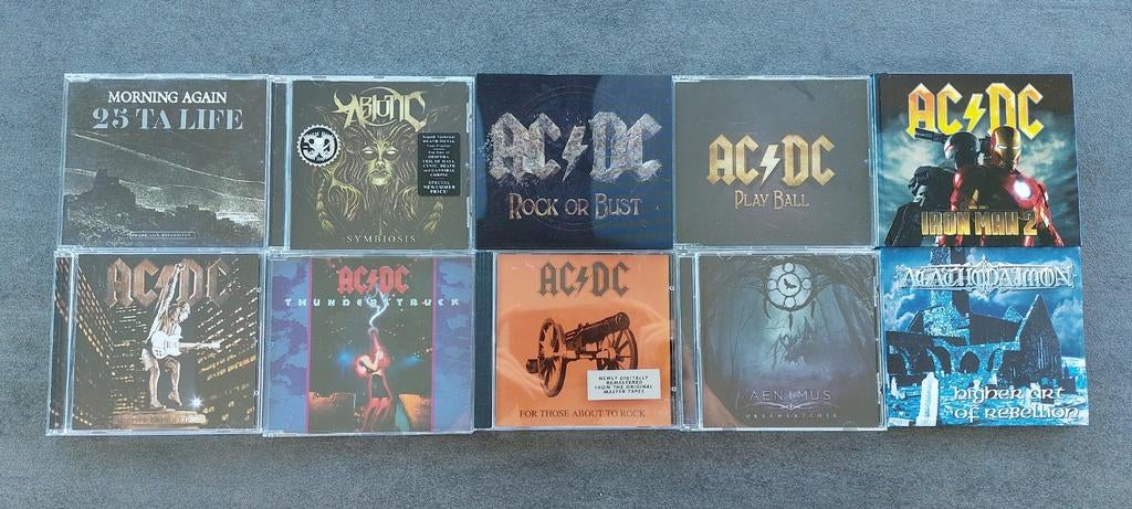 Groot Aantal Metal & Hardrock CD's Te Koop, CD & DVD, CD | Hardrock & Metal, Utilisé, Enlèvement ou Envoi