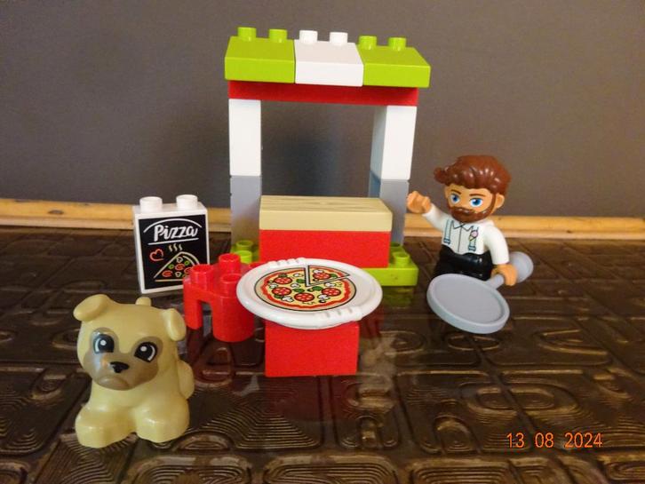 LEGO DUPLO Pizza Kraam - 10927*VOLLEDIG*PRIMA STAAT*, Kinderen en Baby's, Speelgoed | Duplo en Lego, Duplo, Complete set, Ophalen of Verzenden