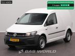 Volkswagen Caddy 75pk Airco Navi Inrichting Werkplaats Trekh, Auto's, Bestelwagens en Lichte vracht, Stof, Euro 6, 4 cilinders