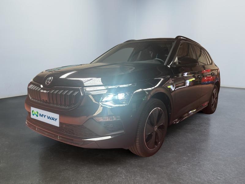 Skoda Kamiq Monte Carlo*Boite auto*GPS*Caméra*Toit pano*Car, Automaat, 116 pk, Zwart, Bedrijf