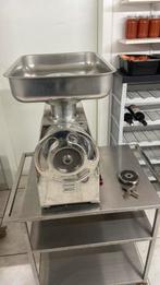 Vleesmolen Officine CGT 400V 32 MEC inclusief inox tafel, Zakelijke goederen, Ophalen, Gebruikt, Bakkerij en Slagerij