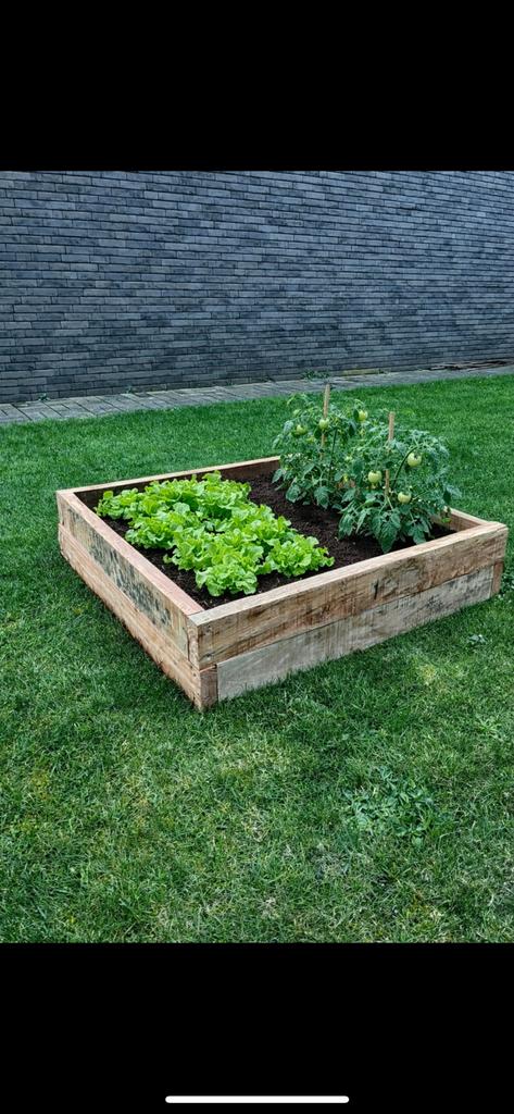 Moestuinbak/Bloembak, Ophalen, Zo goed als nieuw