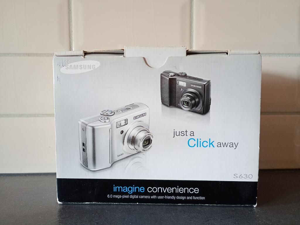 Appareil Photo Numérique Samsung S630 Noir, TV, Hi-fi & Vidéo, Appareils photo numériques, Moins de 4 fois, Compact, Enlèvement