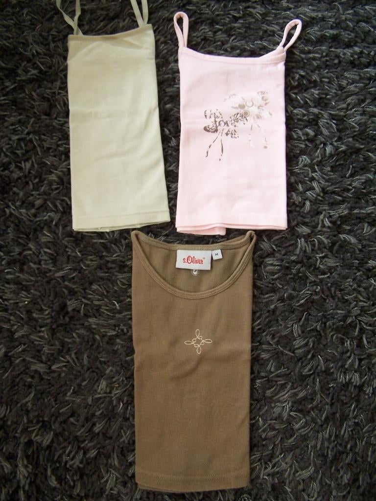 Tops (S.Oliver, Folieke, Pirouette) 6j of 116-122, Kinderen en Baby's, Kinderkleding | Overige, Ophalen of Verzenden, Zo goed als nieuw