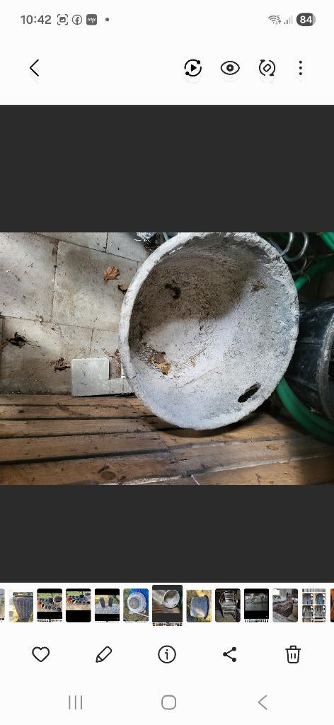 Mortel kuip, Ophalen