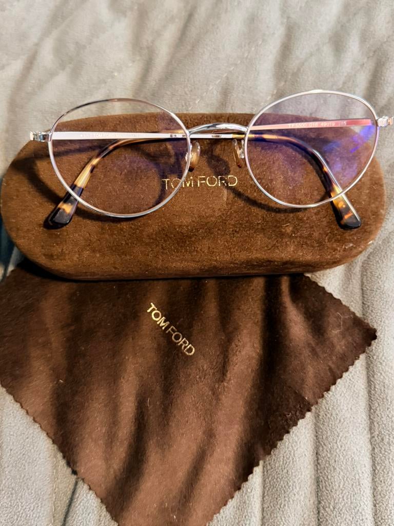 Nieuwe Tom Ford FT5500 016 bril met progressieve glazen, Ophalen, Zo goed als nieuw, Bril
