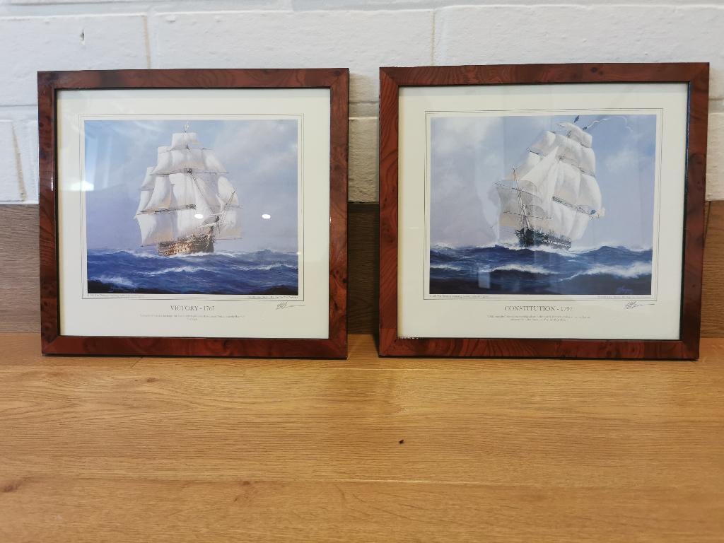 ensemble de 2 reproductions de Tim Thompson (1951), Antiquités & Art, Art | Peinture | Classique, Enlèvement ou Envoi