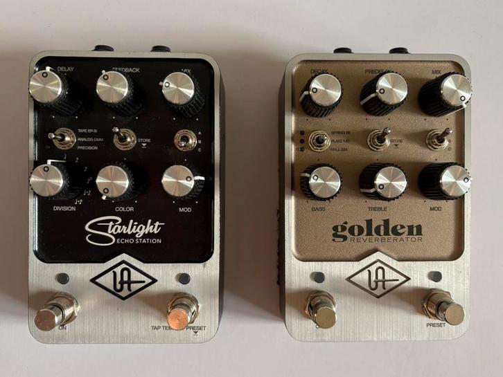 UAD Universal Audio Golden Reverb + Starlight Delay pedalen, Musique & Instruments, Effets, Utilisé, Delay ou Écho, Reverb, Multi-effet