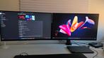 LG ergo dual computer monitor 27 inch mat met garantie, Enlèvement ou Envoi
