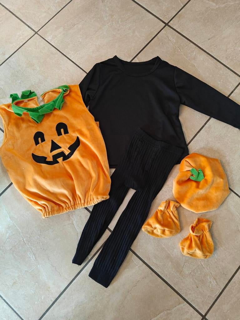 Déguisement citrouille 2-4 ans, Enlèvement ou Envoi