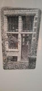 Ets van Dries Van Den Broek Antwerpen binnenkoer Boli, Antiek en Kunst, Ophalen of Verzenden