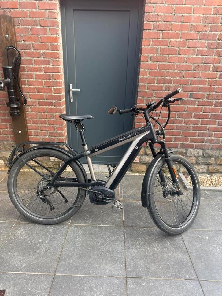 Riese & Müller Supercharger speedpedelec, Fietsen en Brommers, Elektrische fietsen, Zo goed als nieuw, Riese & Müller, 51 tot 55 cm