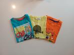 3x T-shirt maat 128, Ophalen of Verzenden, Gebruikt, Jongen, Shirt of Longsleeve