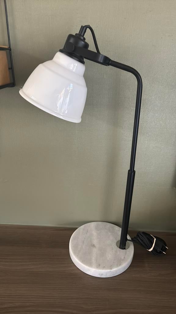 Tafellamp Magali J-line, Ophalen, Zo goed als nieuw, Glas