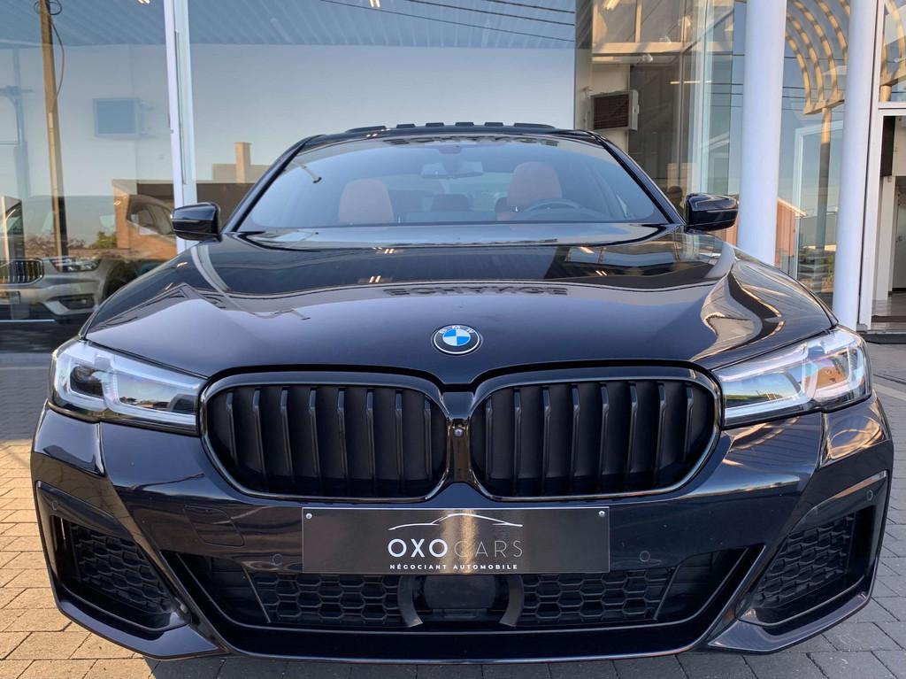 BMW 5 Serie 545 e Xdrive 394CV / Pack M / SHADOW Line / FULL, Autos, Cuir, 42 g/km, 4 portes, Entreprise